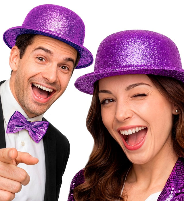 Violette Melone als Fasnachts- und Karnevalsaccessoire