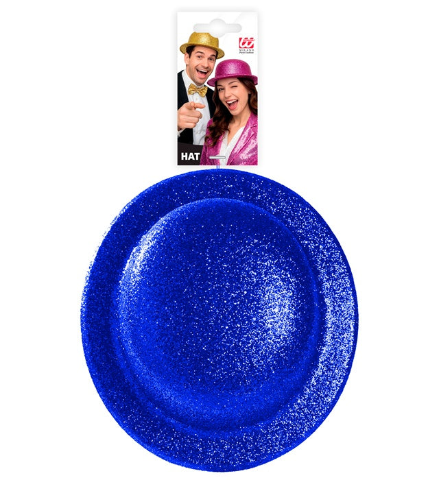 Blaue Melone als Kostüm-Accessoire für Fasnacht und Karneval
