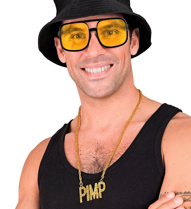 Pimp-Kette 65 cm auffälliges Fasnacht Kostümzubehör