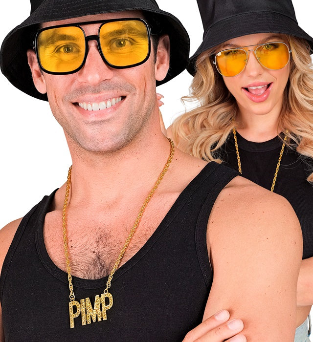 Pimp-Kette 65 cm auffälliges Fasnacht Kostümzubehör
