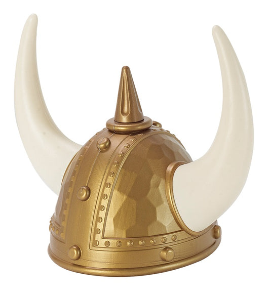 Wikingerhelm mit spitzer Form als Fasnacht-Kostümzubehör