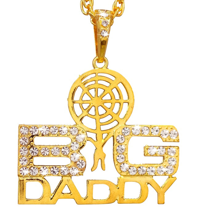 Big Daddy Kette 65 cm auffälliger Modeschmuck für Fasnacht und Karneval