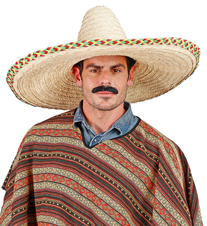 Mega Sombrero mit Beigefarben 65cm