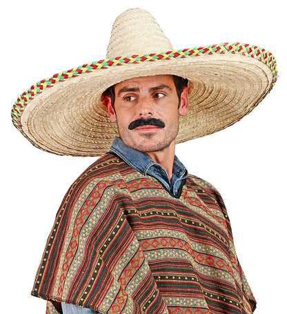 Mega Sombrero mit Beigefarben 65cm