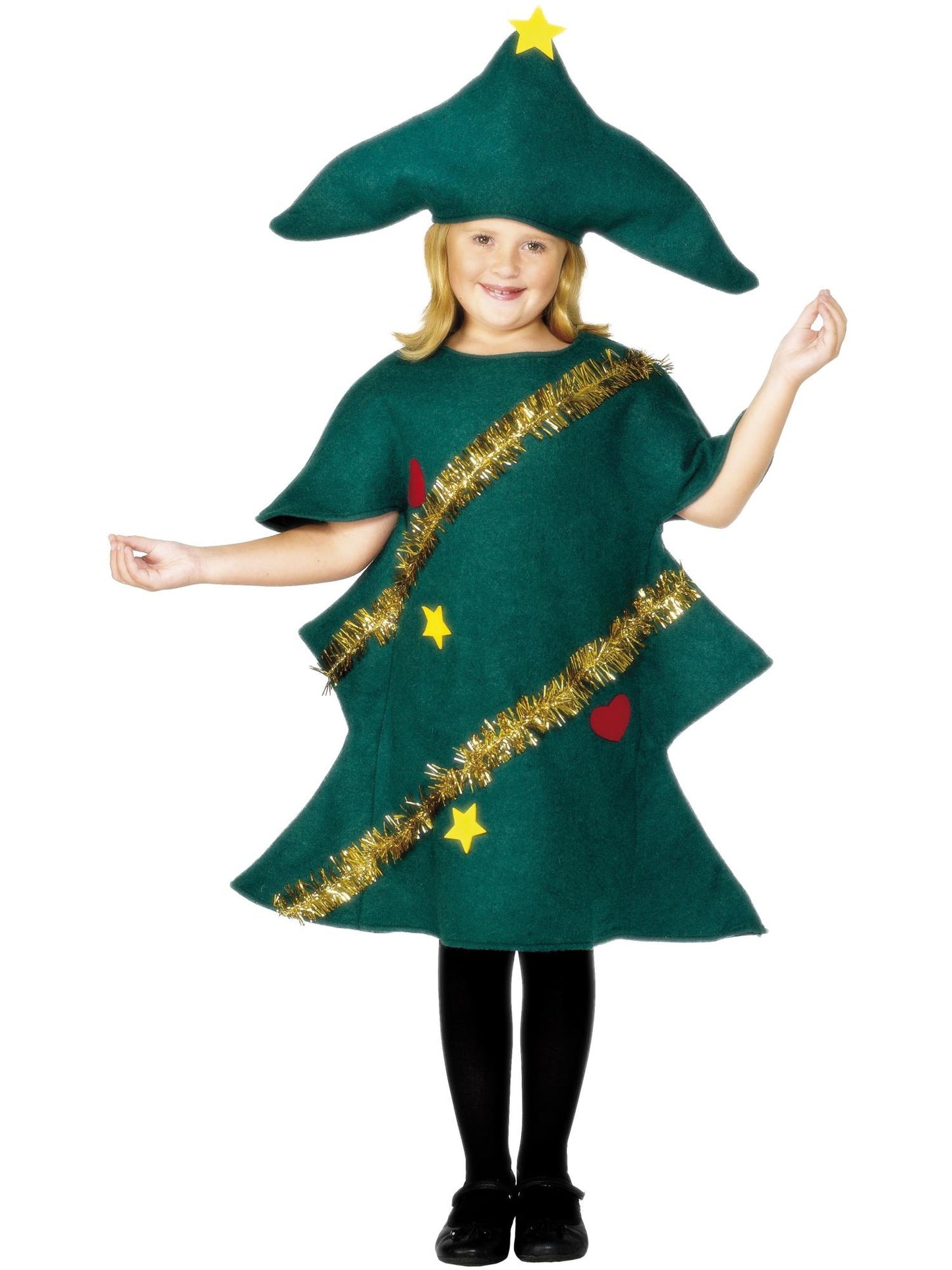 Smiffys SANTA Christmas Tree Costume, Green CS für Unisex