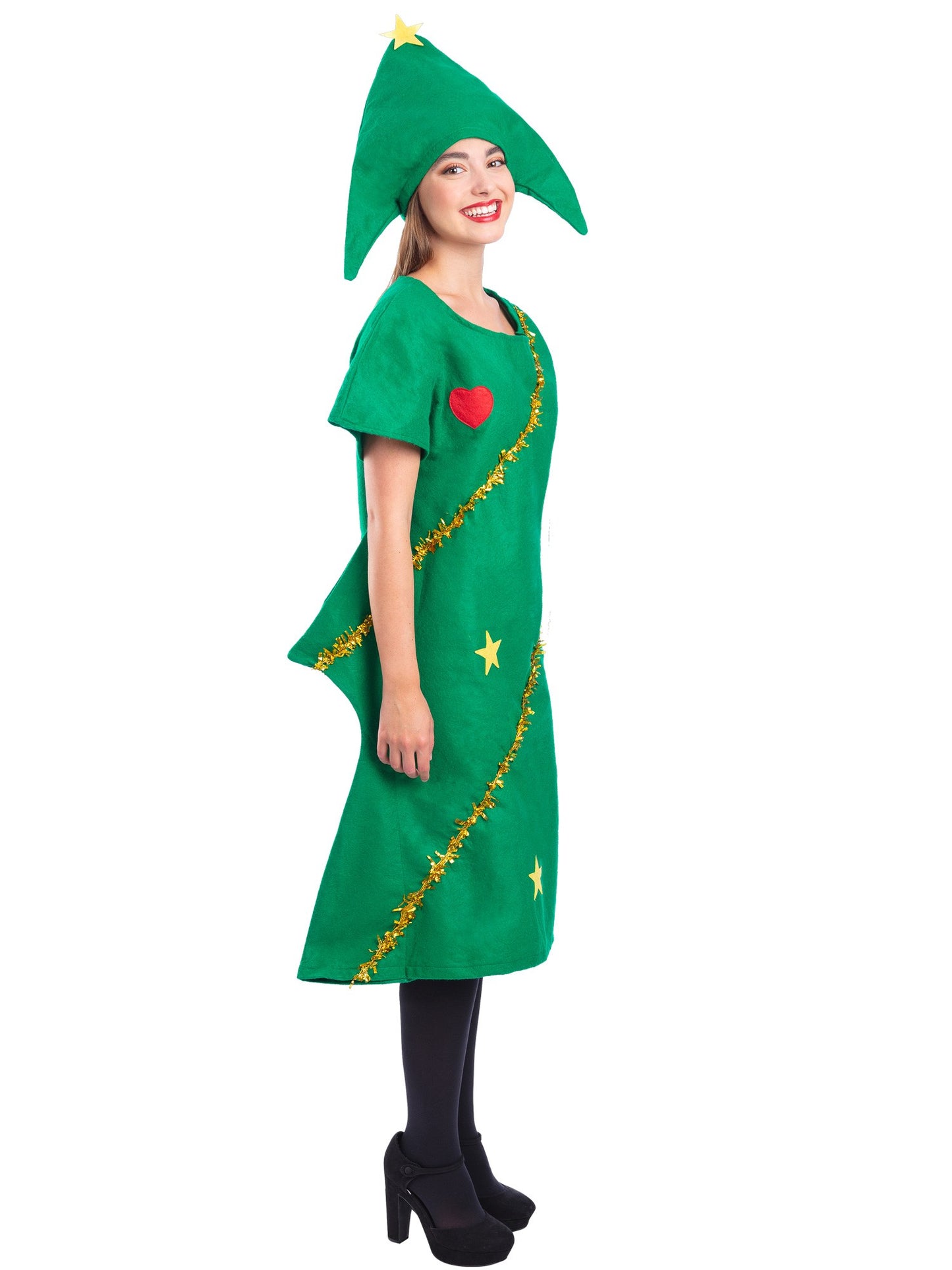 Smiffys SANTA Christmas Tree Costume, Green CS für Unisex