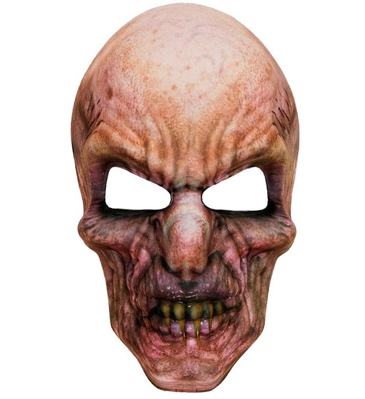 Zombie-Maske aus Stoff in realistischer Optik für Halloween und Fasnacht