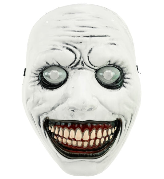 Monster-Maske aus Hardplastik mit beweglichen Glubschauegen