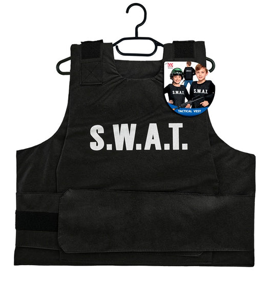 Kugelsichere S.W.A.T. Weste als Kostümzubehör für Fasnacht und Karneval