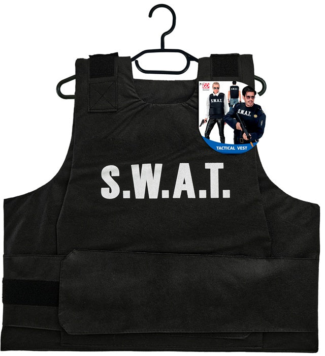 Kugelsichere S.W.A.T.-Weste als Kostümzubehör für Fasnacht