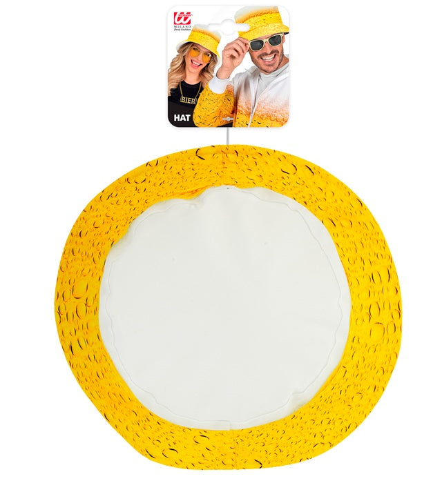 Anglerhut mit Biermotiv für Fasnacht und Karneval