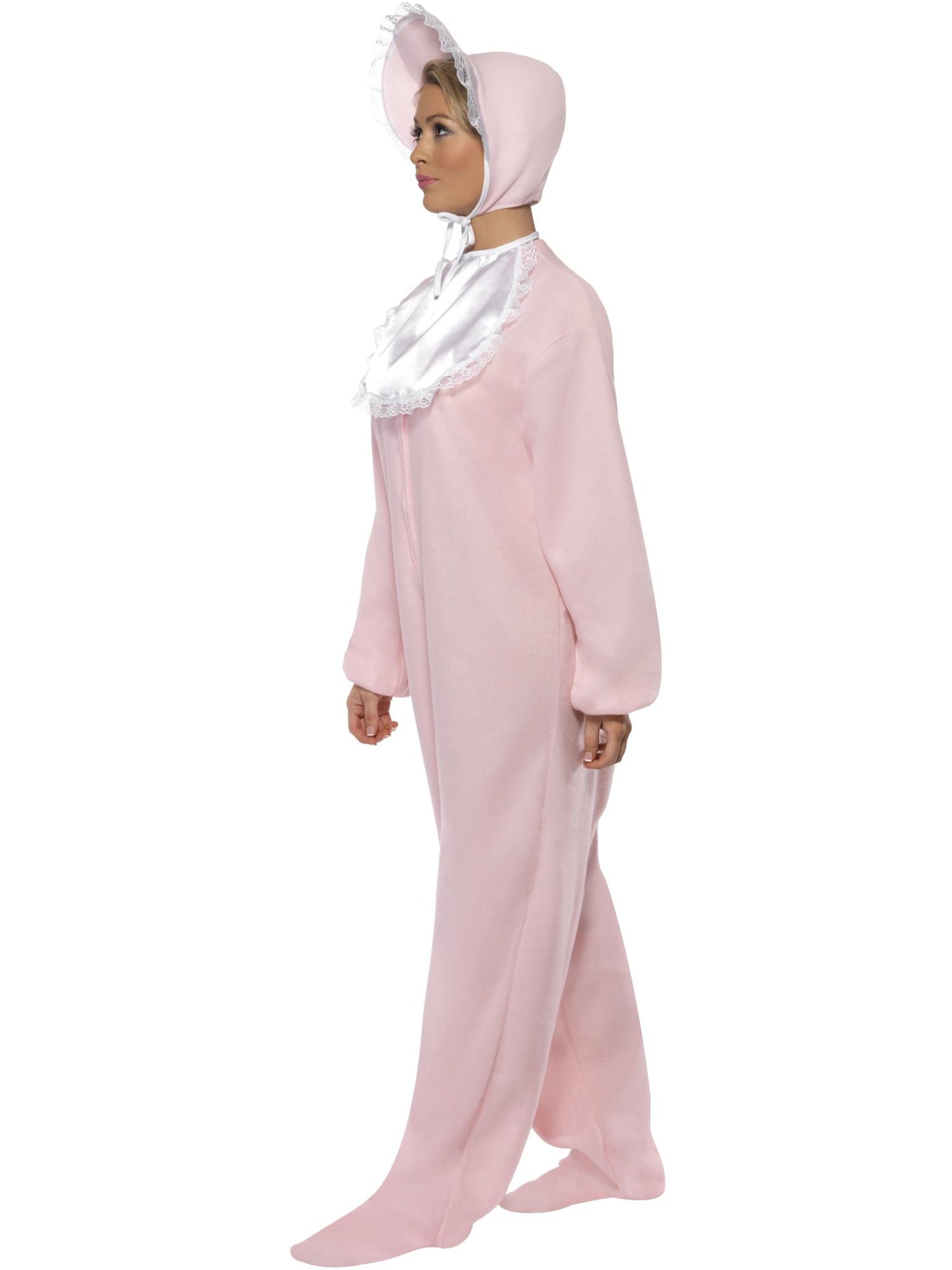 Smiffys COMEDY Baby Romper Costume, Pink CS für Damen