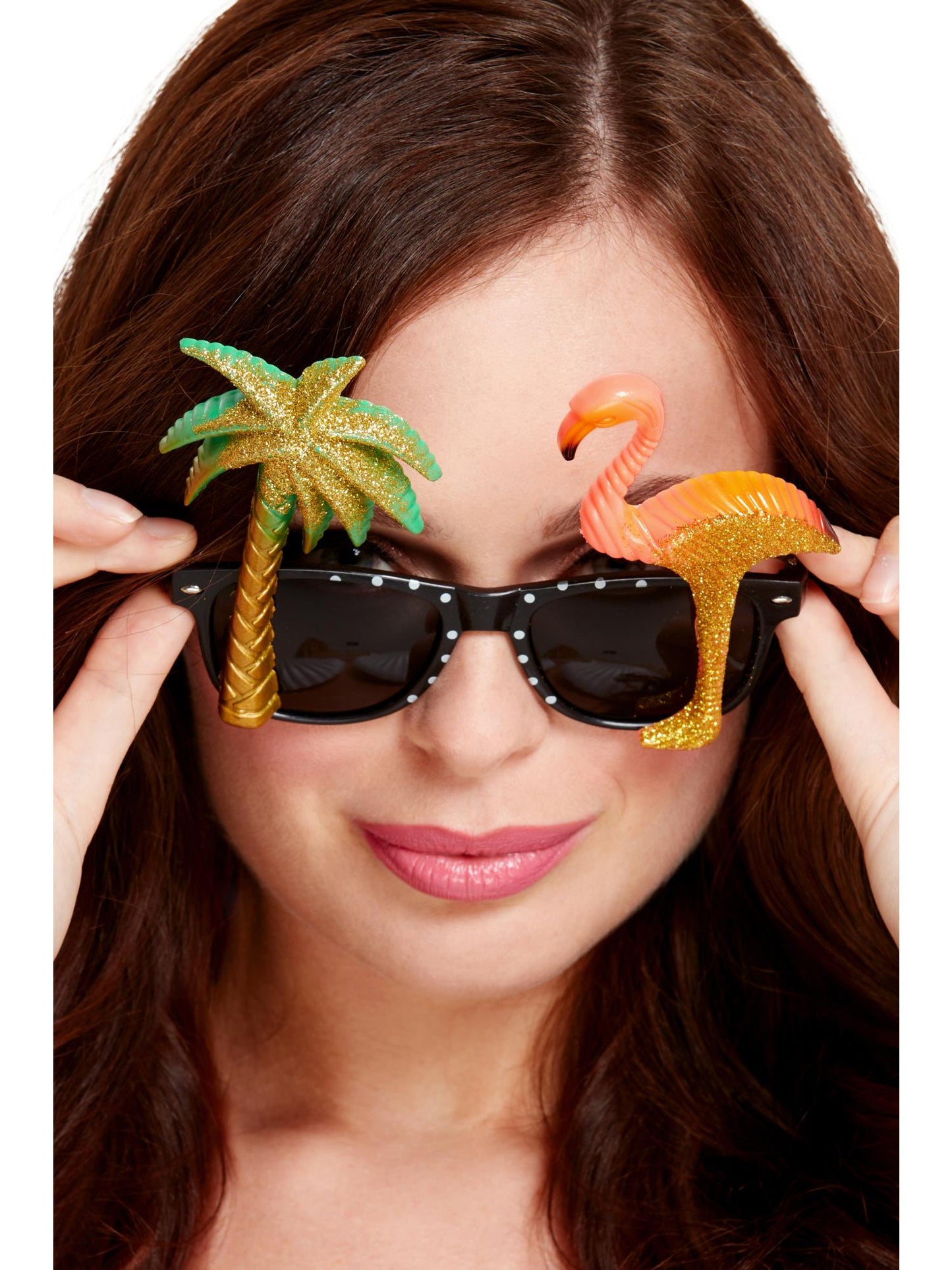 Smiffys HAWAIIAN Specs, Black für Unisex