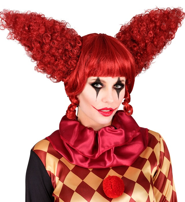 Vintage Killerclown Perücke in Box für Fasnachtskostüm