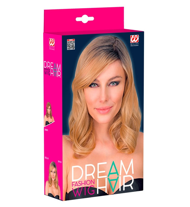 Blonde Perücke Bella in Dream Hair Qualität in farbiger Box
