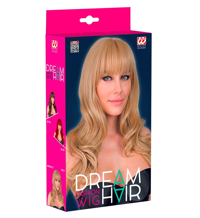 Michelle Perücke in blond aus hochwertiger Dream Hair Qualität in farbiger Verpackung