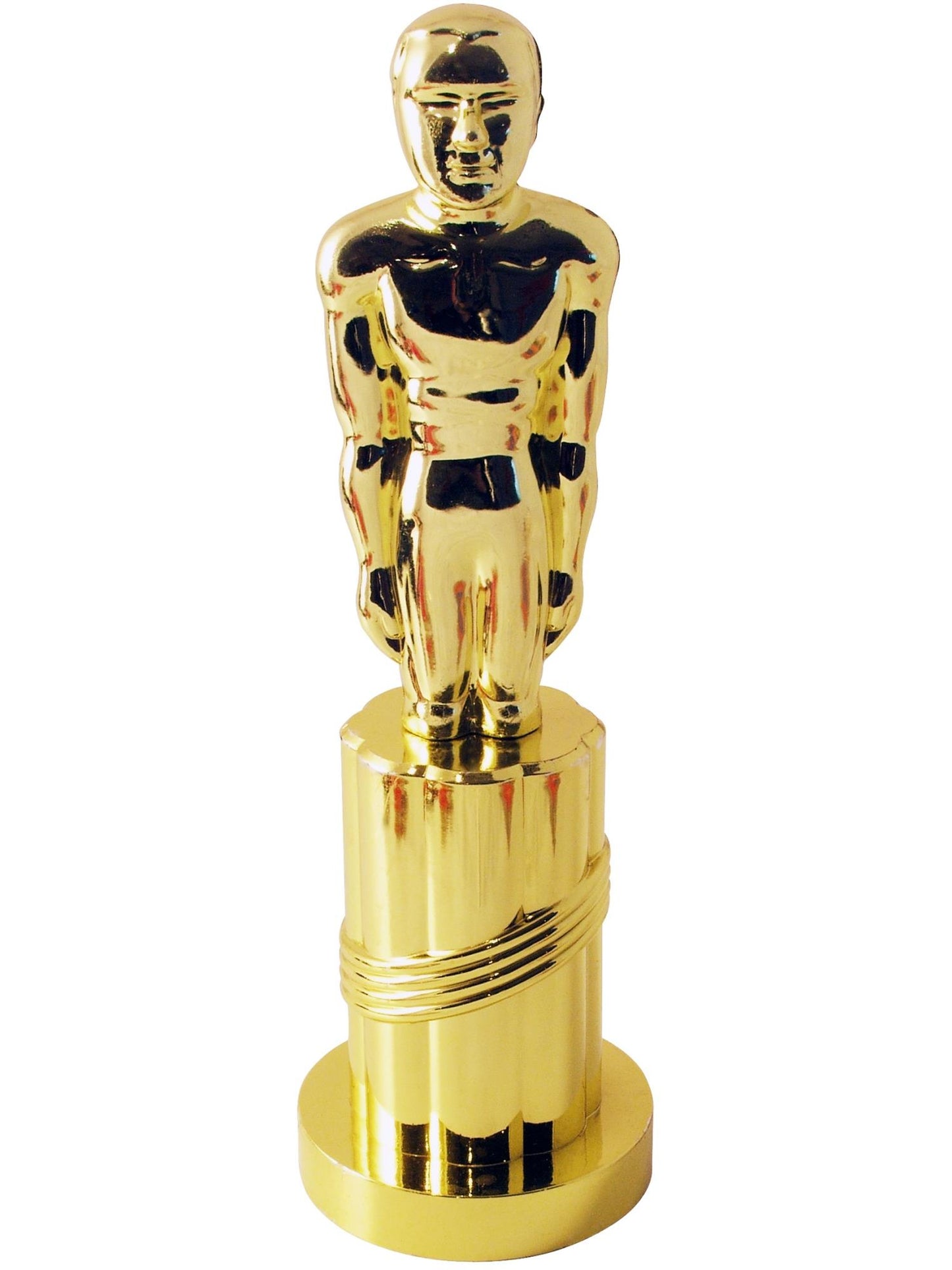 Smiffys HEROS Plastic Statue, Gold JN für Unisex