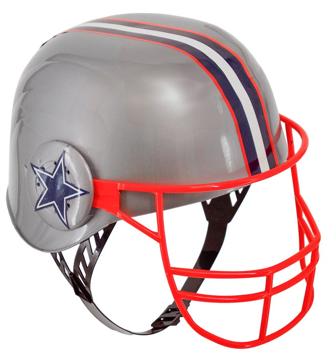 Kinder American Football Helm aus Hartplastik in authentischem Design