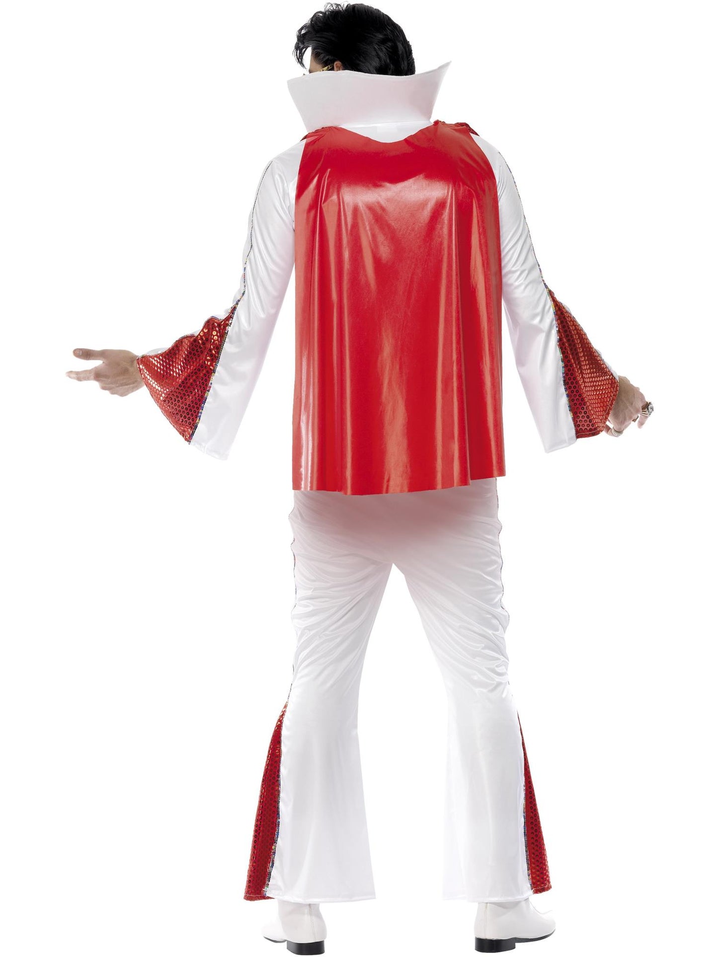 Smiffys ELVISPRES Elvis Costume, White & Red CS für Herren