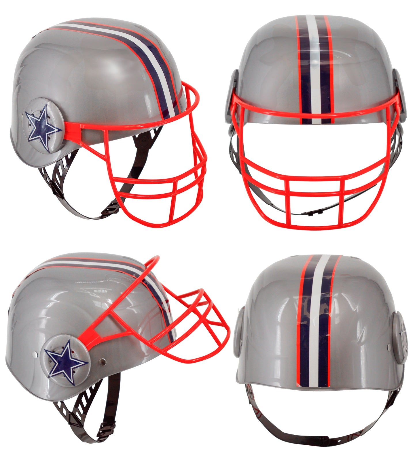 American Football Helm aus Hartplastik - Kindergrösse