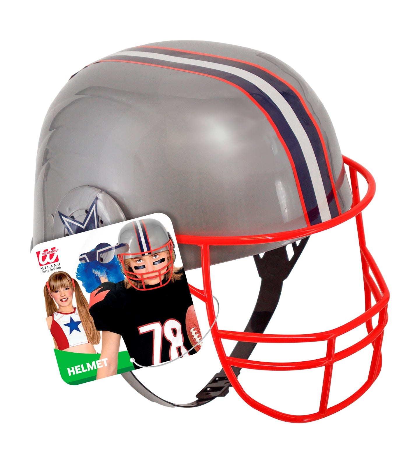 American Football Helm aus Hartplastik - Kindergrösse