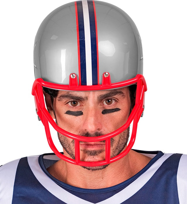 Amerikanischer Football Helm aus Hartplastik in Erwachsenengröße
