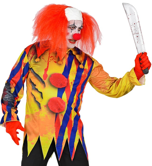 Fotorealistisches Langarmshirt mit KILLERCLOWN Motiv