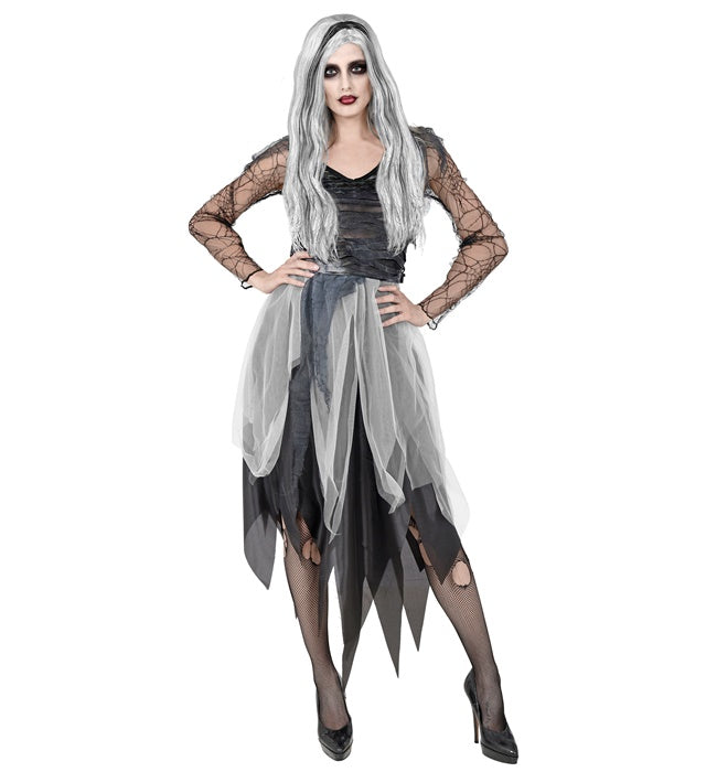 GHOSTLY SPIRIT Damenkostüm Kleid in elegantem, geisterhaftem Design