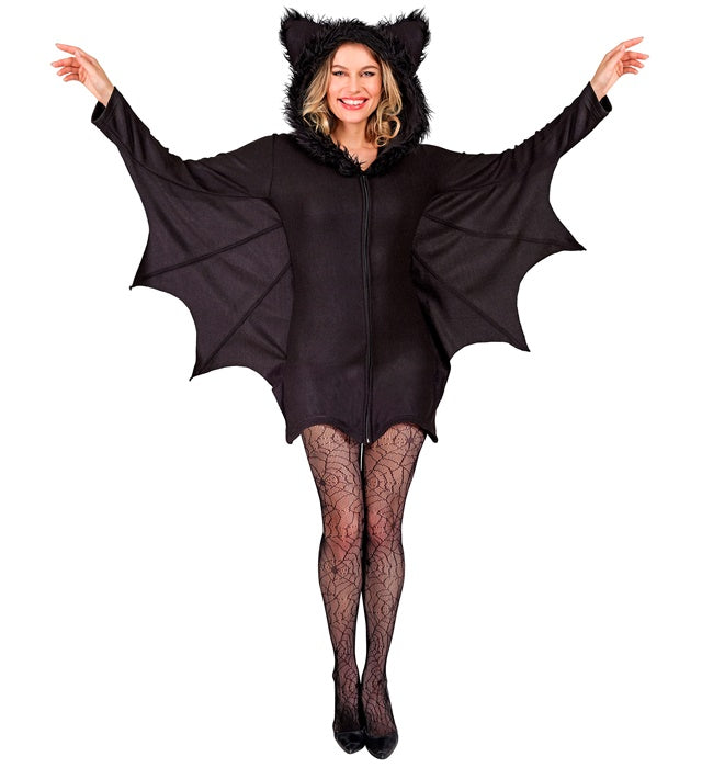 Schwarze Spinnennetz Strumpfhose mit Netzdesign für Fasnacht und Halloween
