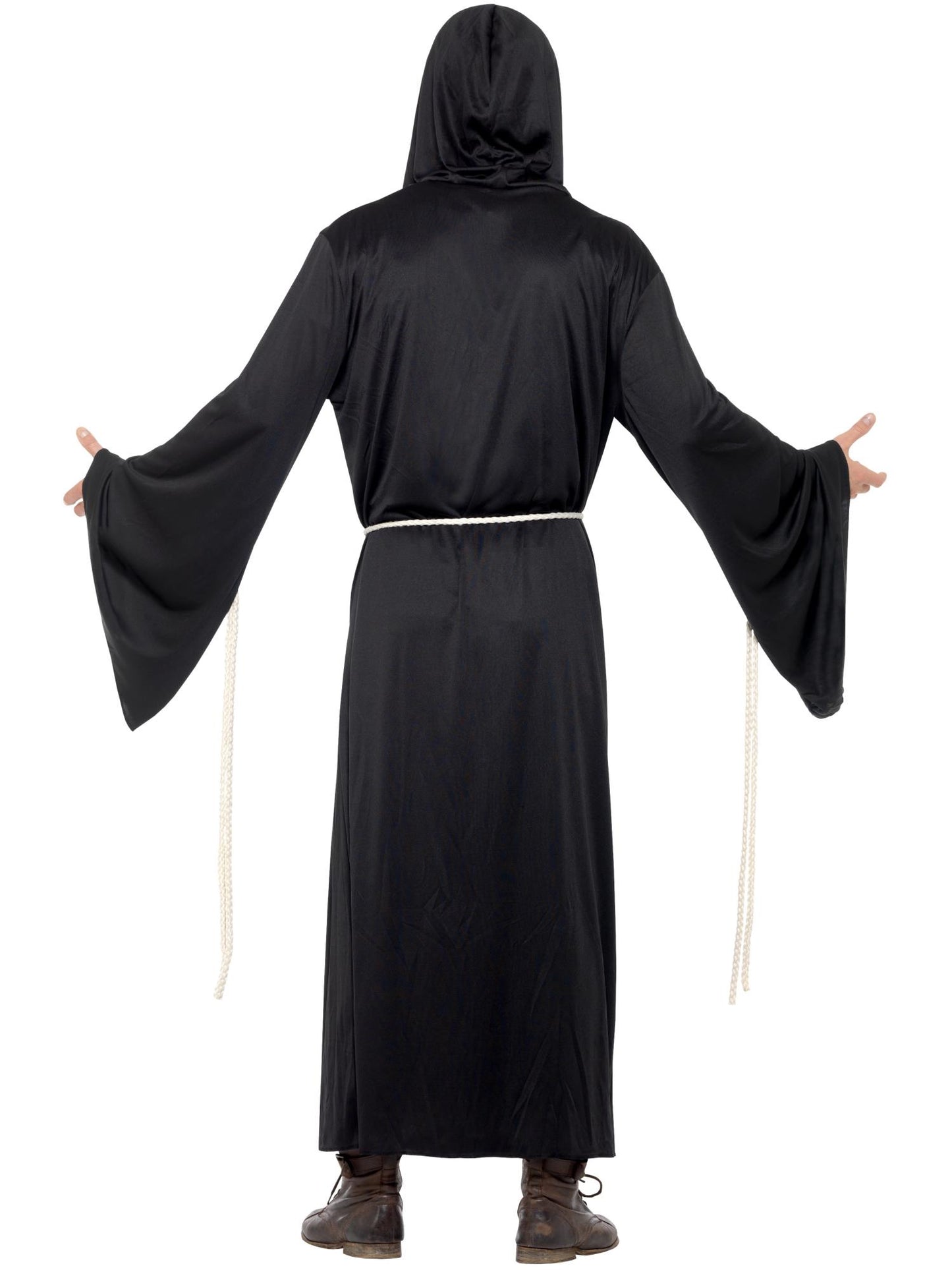 Smiffys GREAPGDIG Grim Reaper Costume, Black CS für Unisex