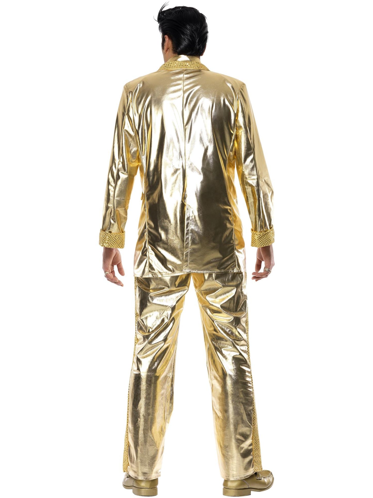 Smiffys ELVISPRES Elvis Costume, Gold CS für Herren