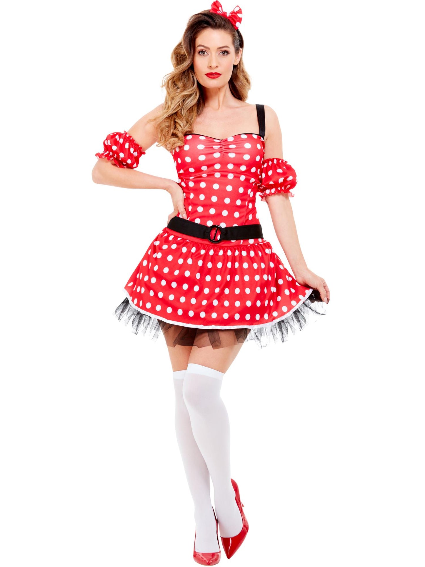 Smiffys ANIMAL Madame Mouse Costume, Red CS für Damen