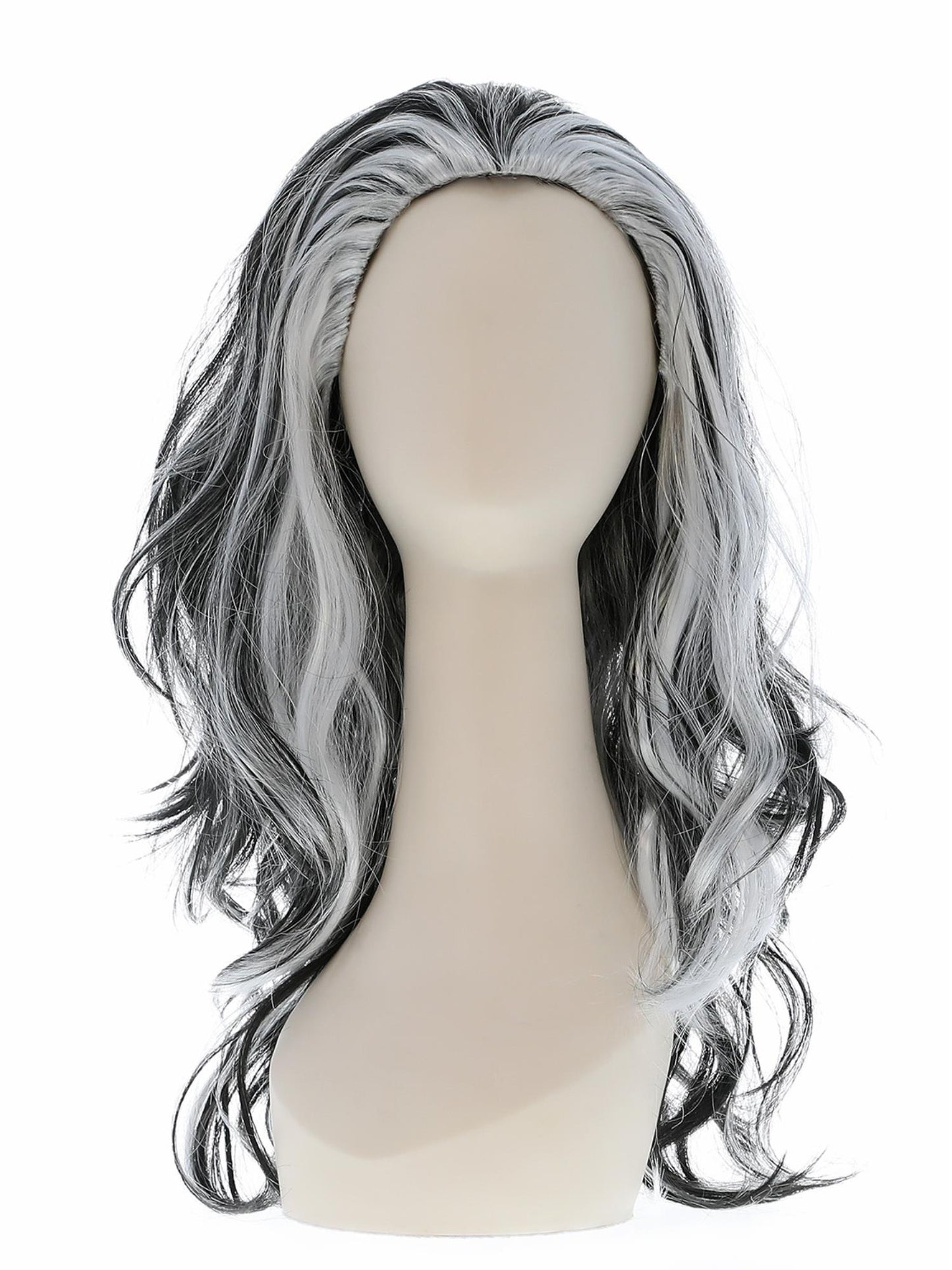 Smiffys HALLACESSO Gothic Vampire Wig, Black für Unisex