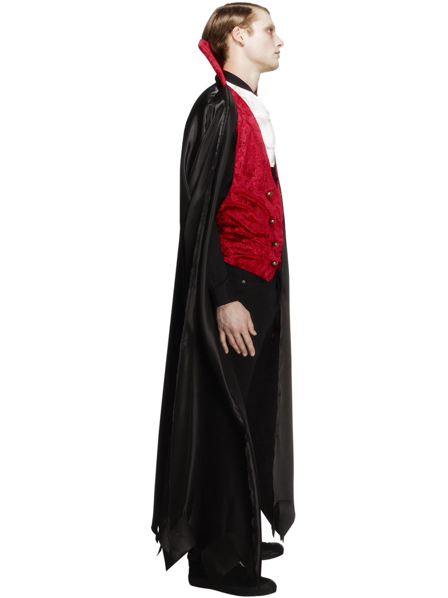 Smiffys Fever Vampire Costume, Black & Red CS für Herren