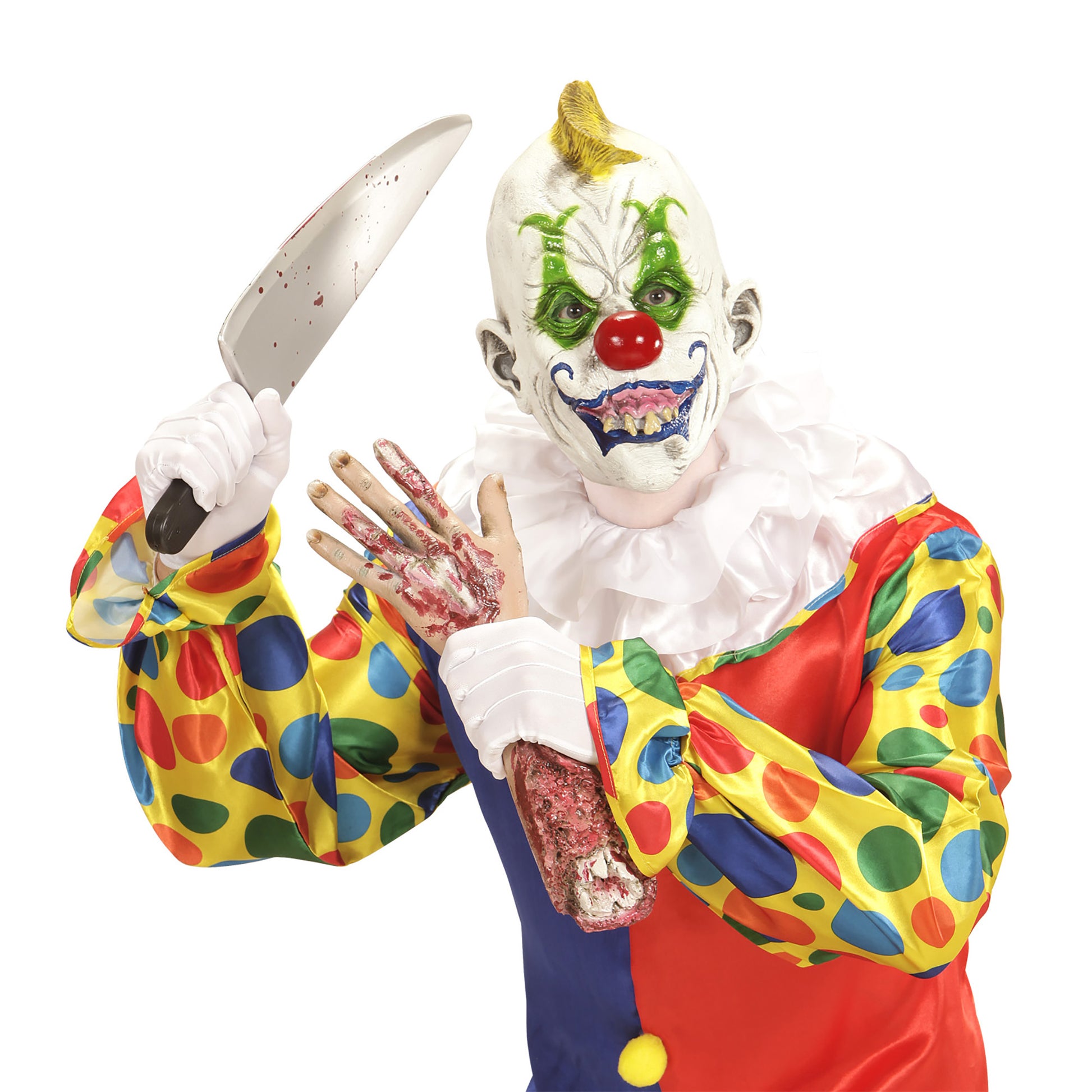"3/4 MASKE GOOFY KILLERCLOWN" – Detailansicht