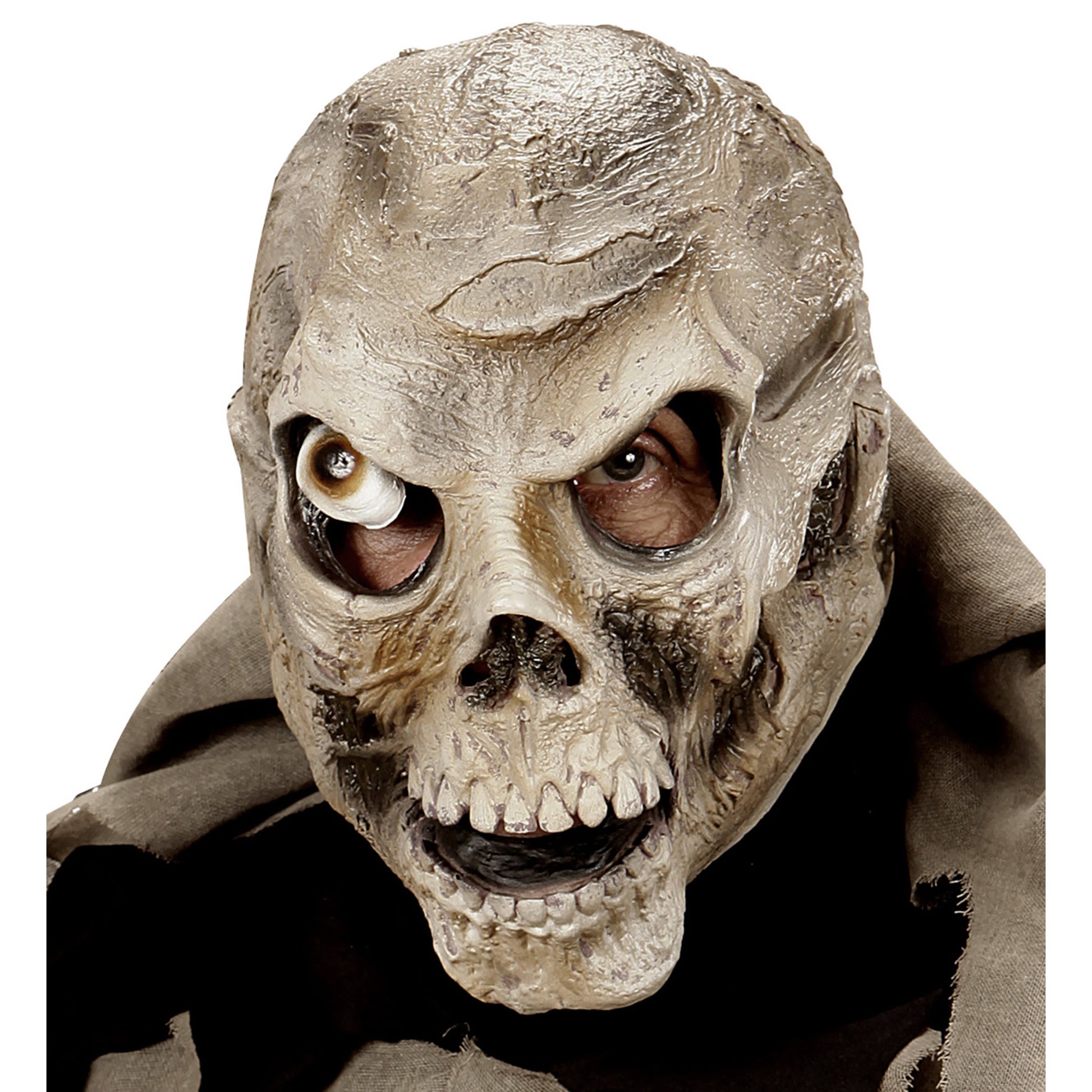 "3/4 MASKE MASTER OF DEATH FÜR KINDER" – Vorderansicht