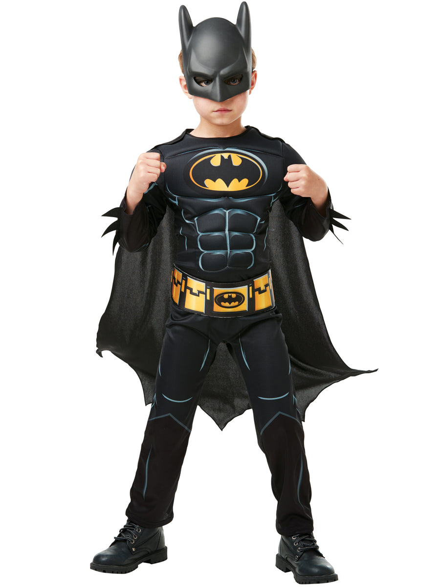 Rubies Batman Kinderkostüm für Jungen mit Umhang und Maske – Produktansicht