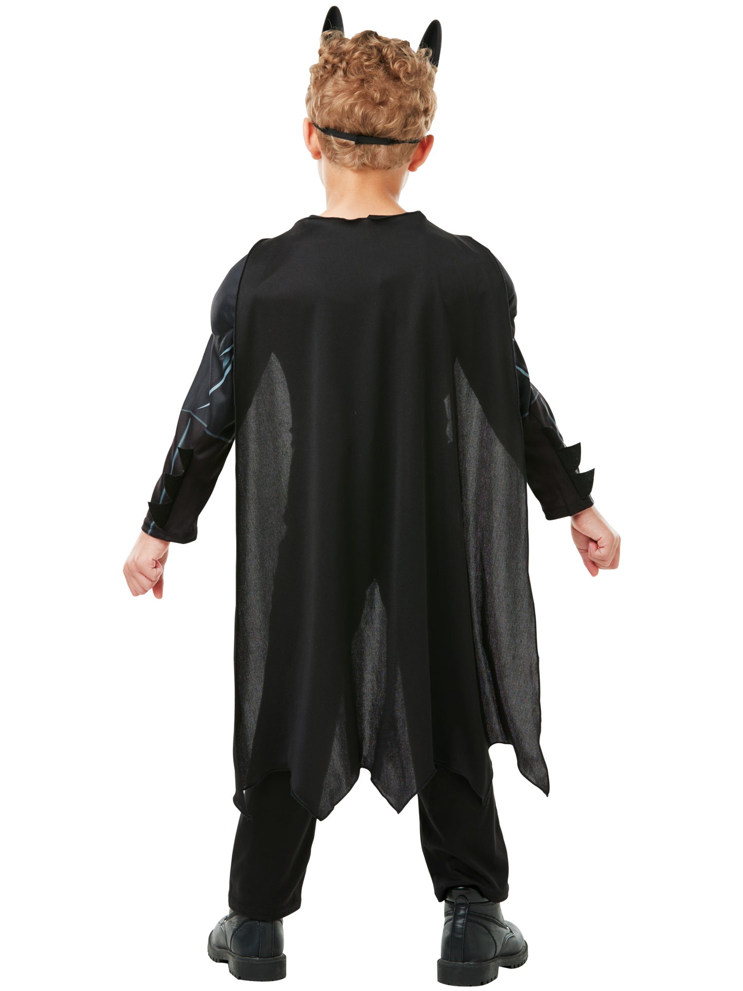 Rubies Batman Kinderkostüm für Jungen mit Umhang und Maske – Detailansicht