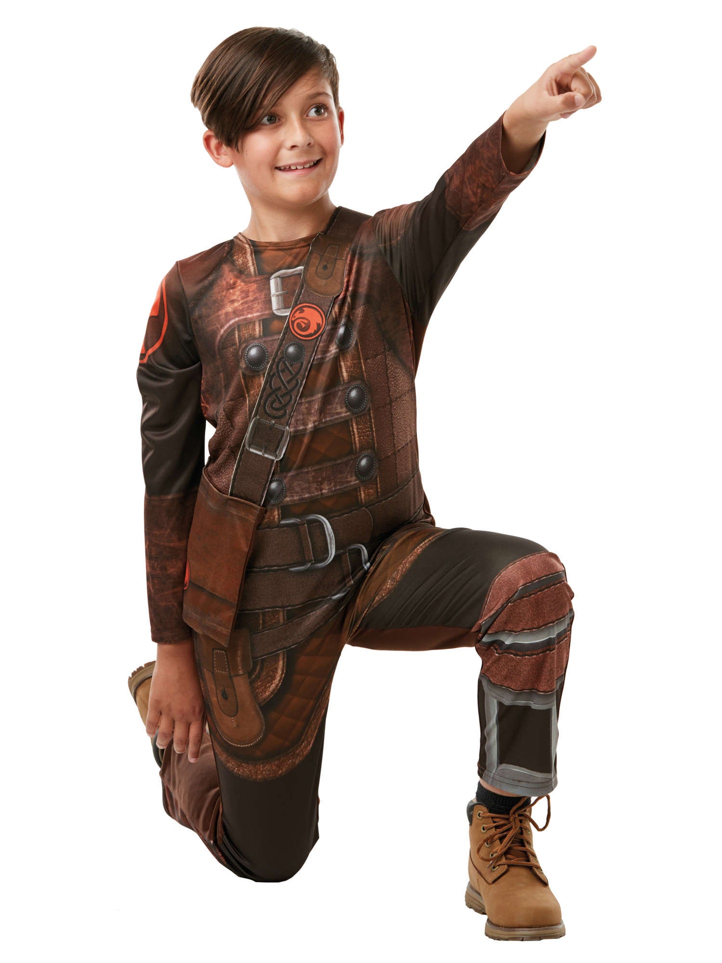 Rubies Hiccup Kinderkostüm How To Train Your Dragon mit Overall und Tasche – Detailansicht