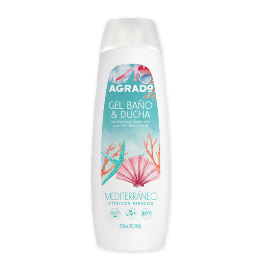 AGRADO AGRADO Gel für Bad und Dusche Mediterraneo 750 ml Kosmetik