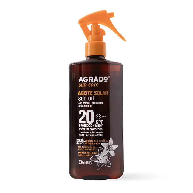 Agrado Sonnenöl SPF 20 200 ml