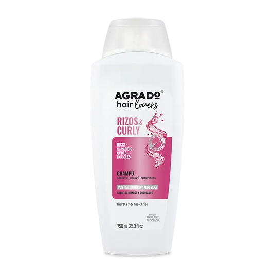 AGRADO AGRADO Shampoo Prof Rizos y Curly 750 ml für lockiges Haar Kosmetik
