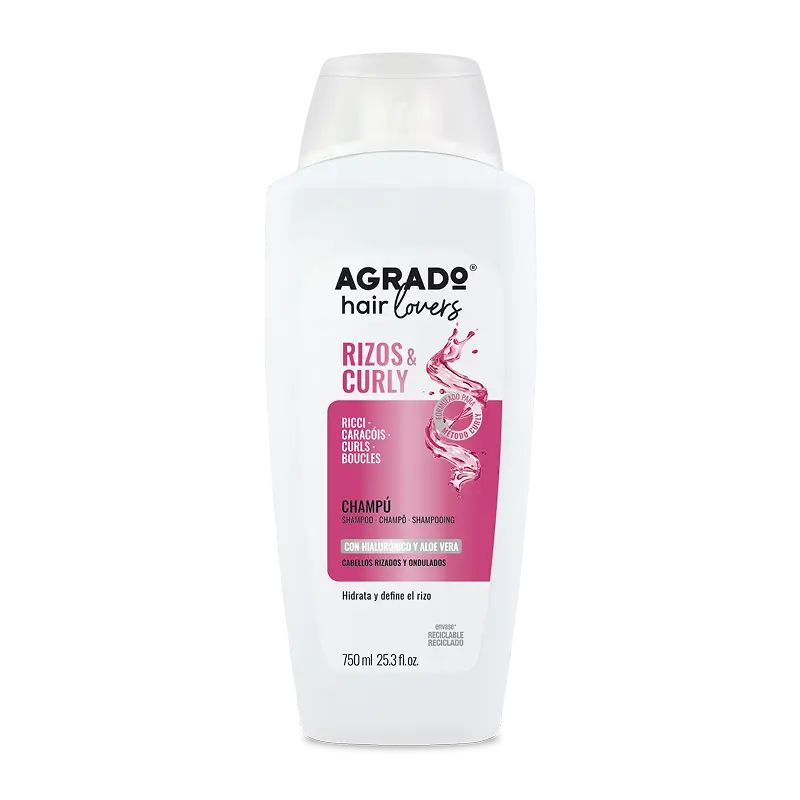 AGRADO AGRADO Shampoo Prof Rizos y Curly 750 ml für lockiges Haar Kosmetik