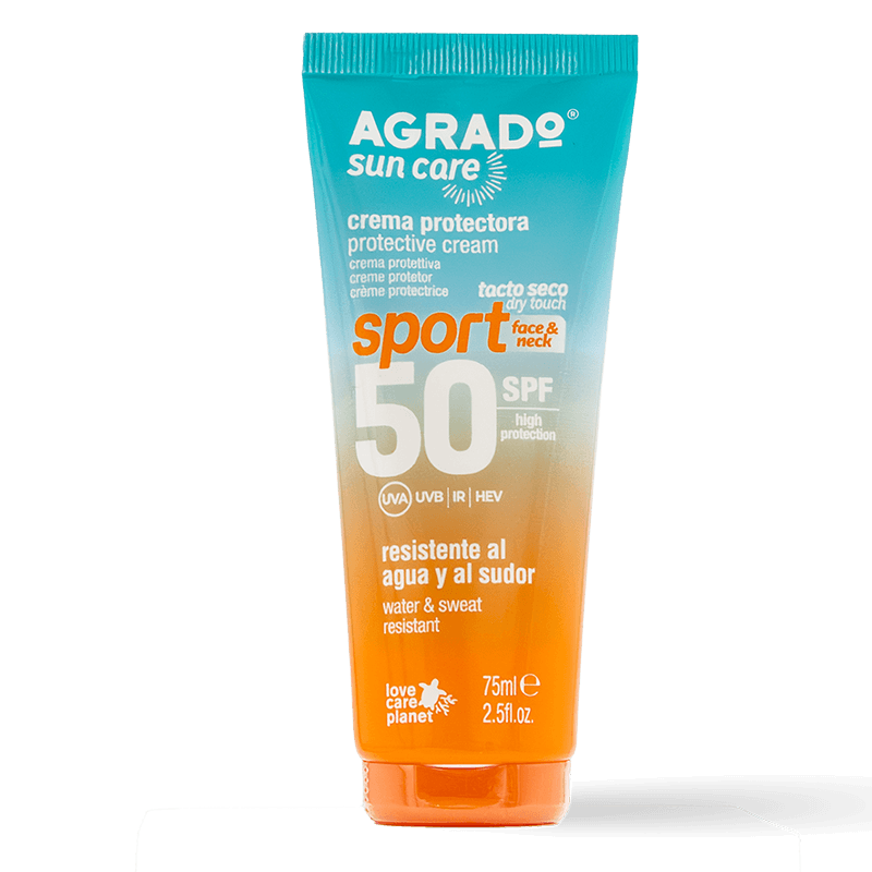 AGRADO AGRADO Crema Solar Sport SPF 50 75 ml Sonnenschutz Creme Kosmetik