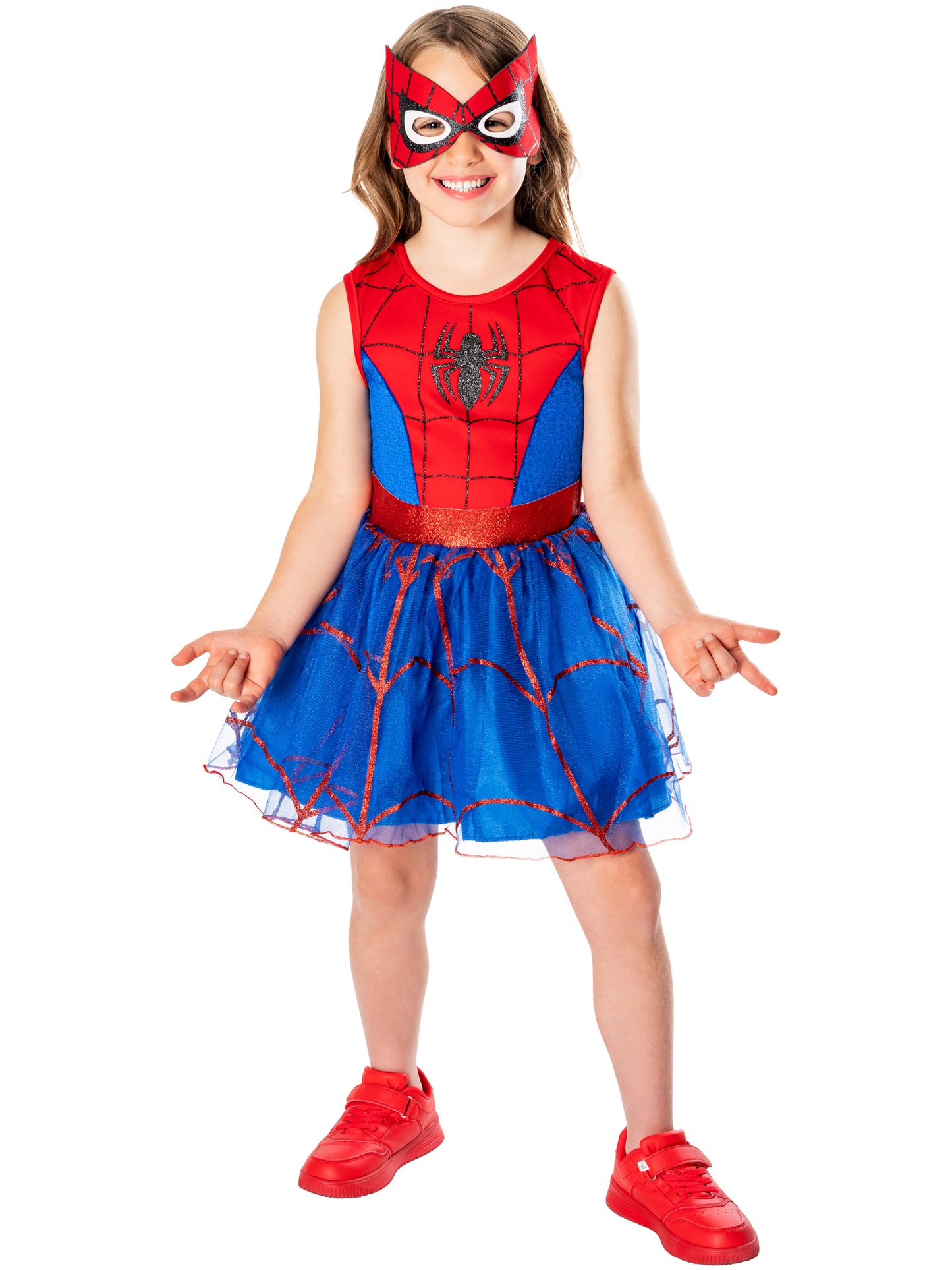 Rubies Spider-Girl Deluxe-Tutu-Kinderkostüm für Mädchen – Produktansicht