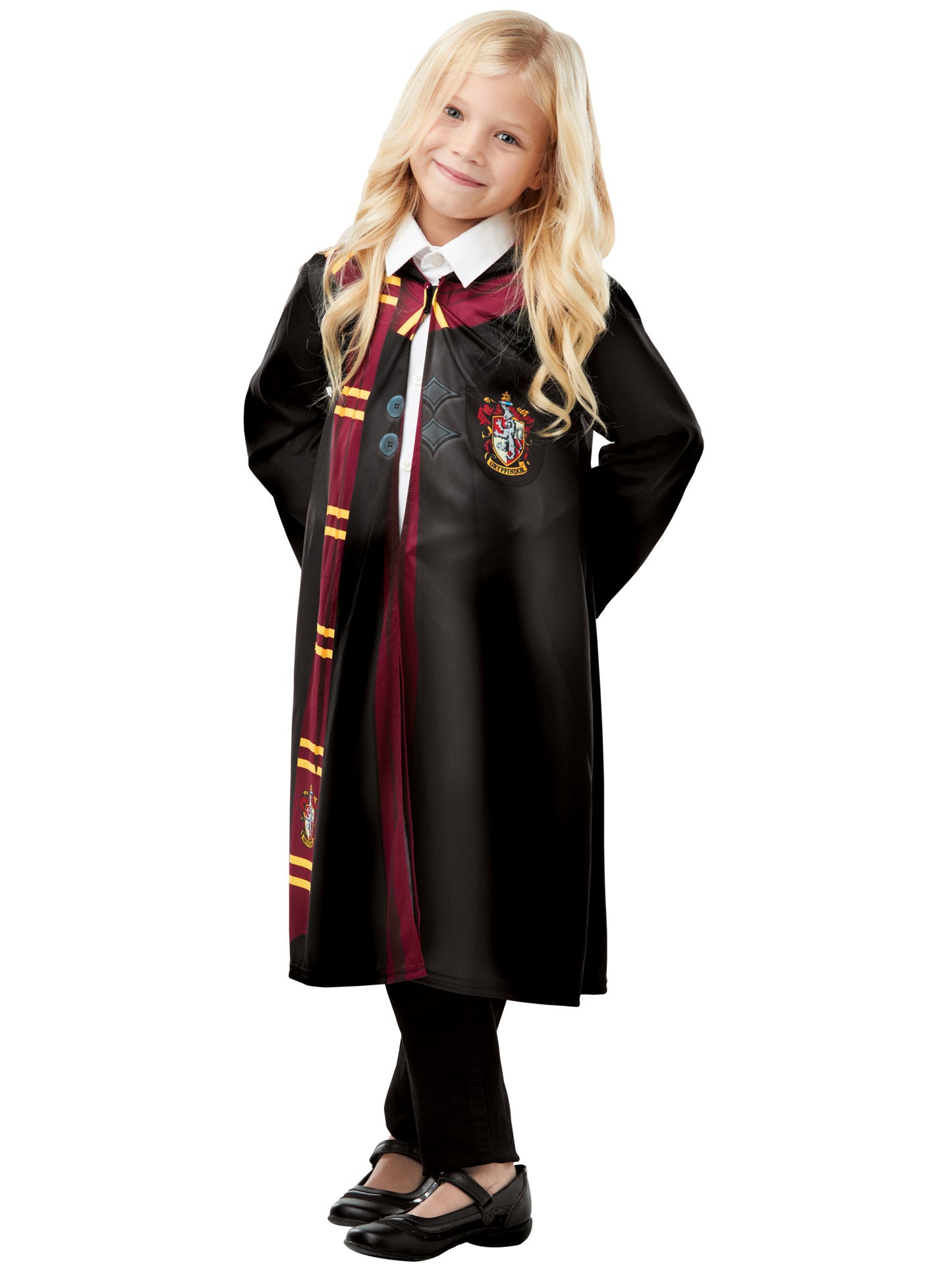 Rubies Harry Potter Gryffindor Robe Kinderkostüm mit Kapuze – Produktansicht