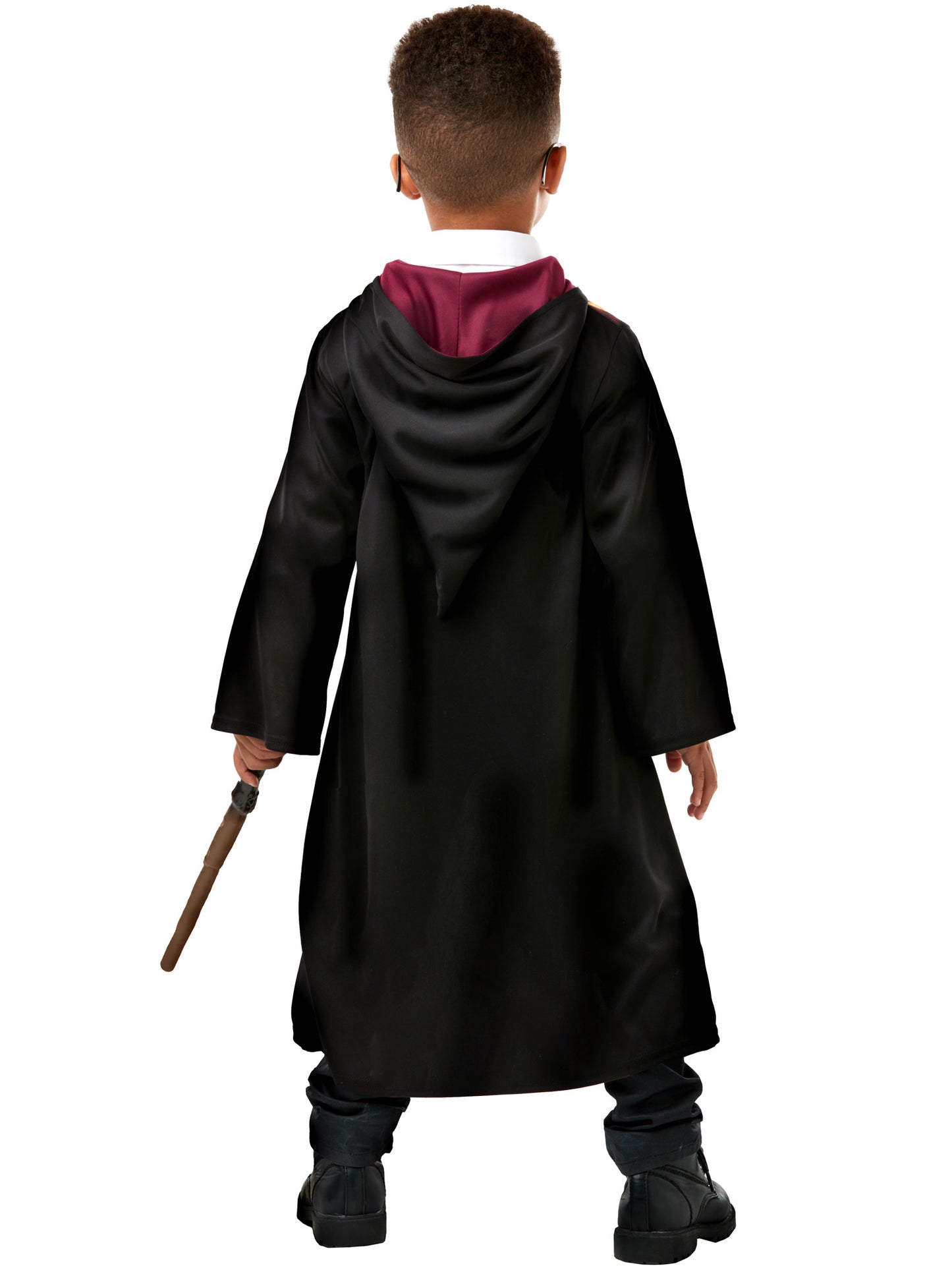 Rubies Harry Potter Gryffindor Robe Kinderkostüm mit Kapuze – Detailansicht