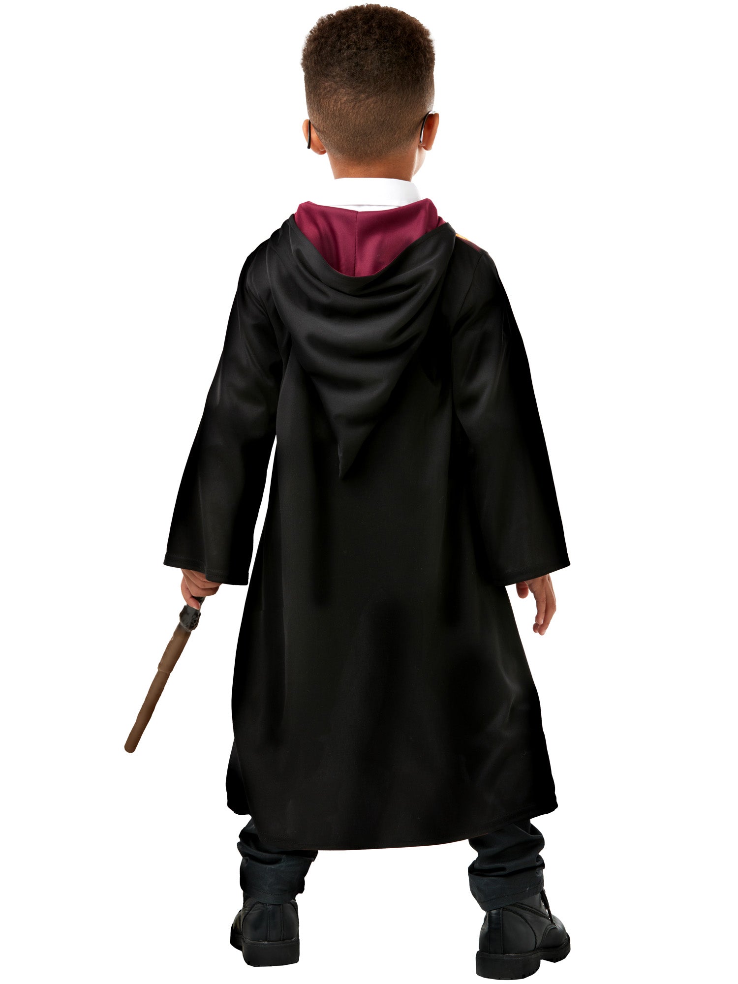 Rubies Harry Potter Gryffindor Robe Kinderkostüm mit Kapuze – Detailansicht