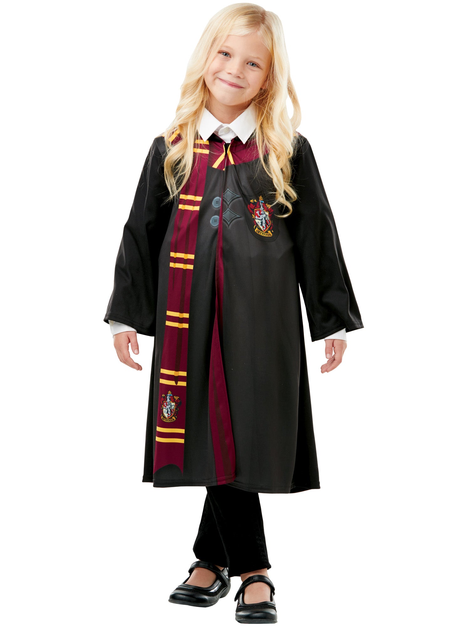 Rubies Harry Potter Gryffindor Robe Kinderkostüm mit Kapuze – Verpackung