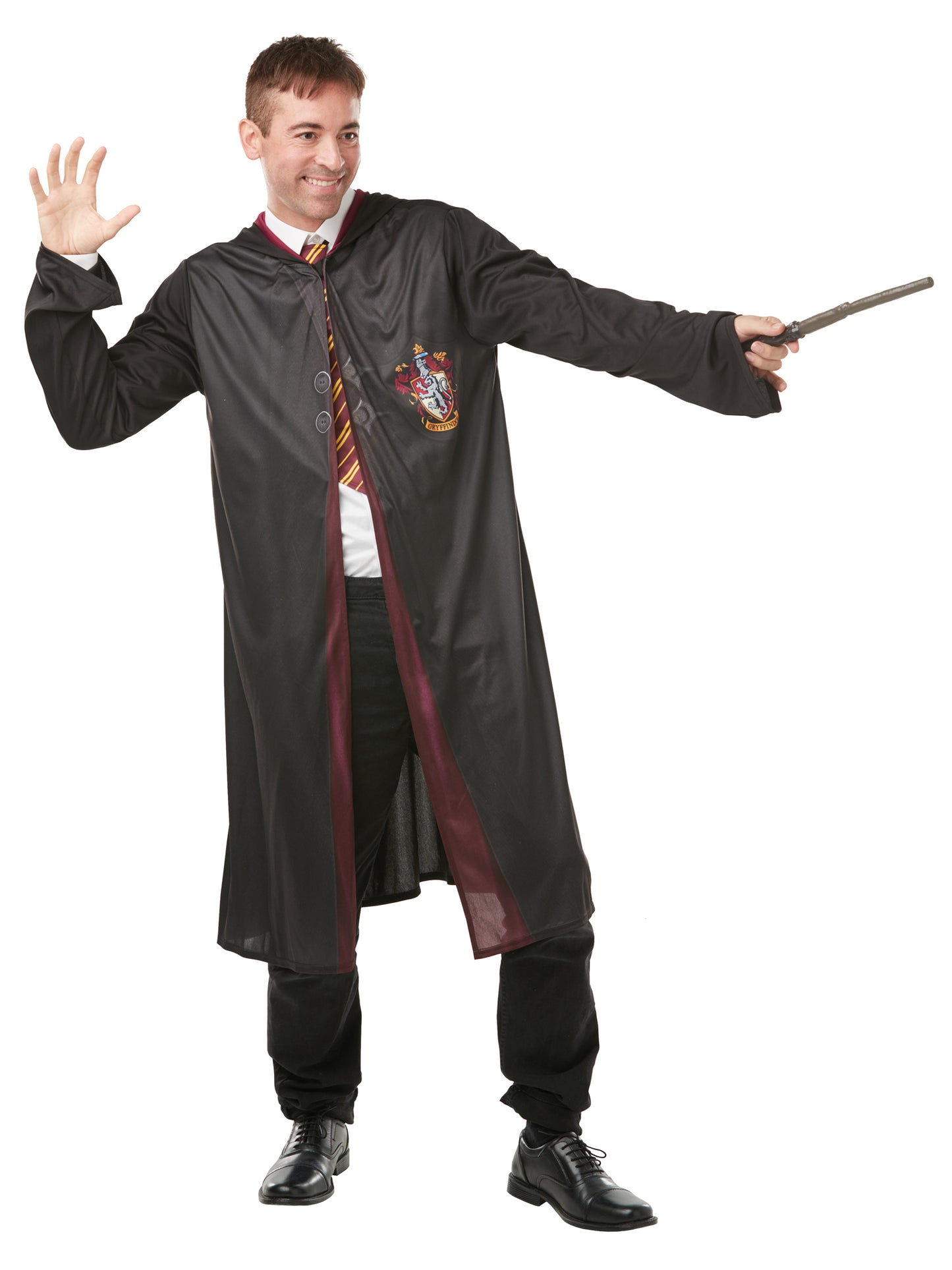 Rubies Harry Potter Gryffindor Umhang mit Kapuze Kostüm für Erwachsene – Produktansicht